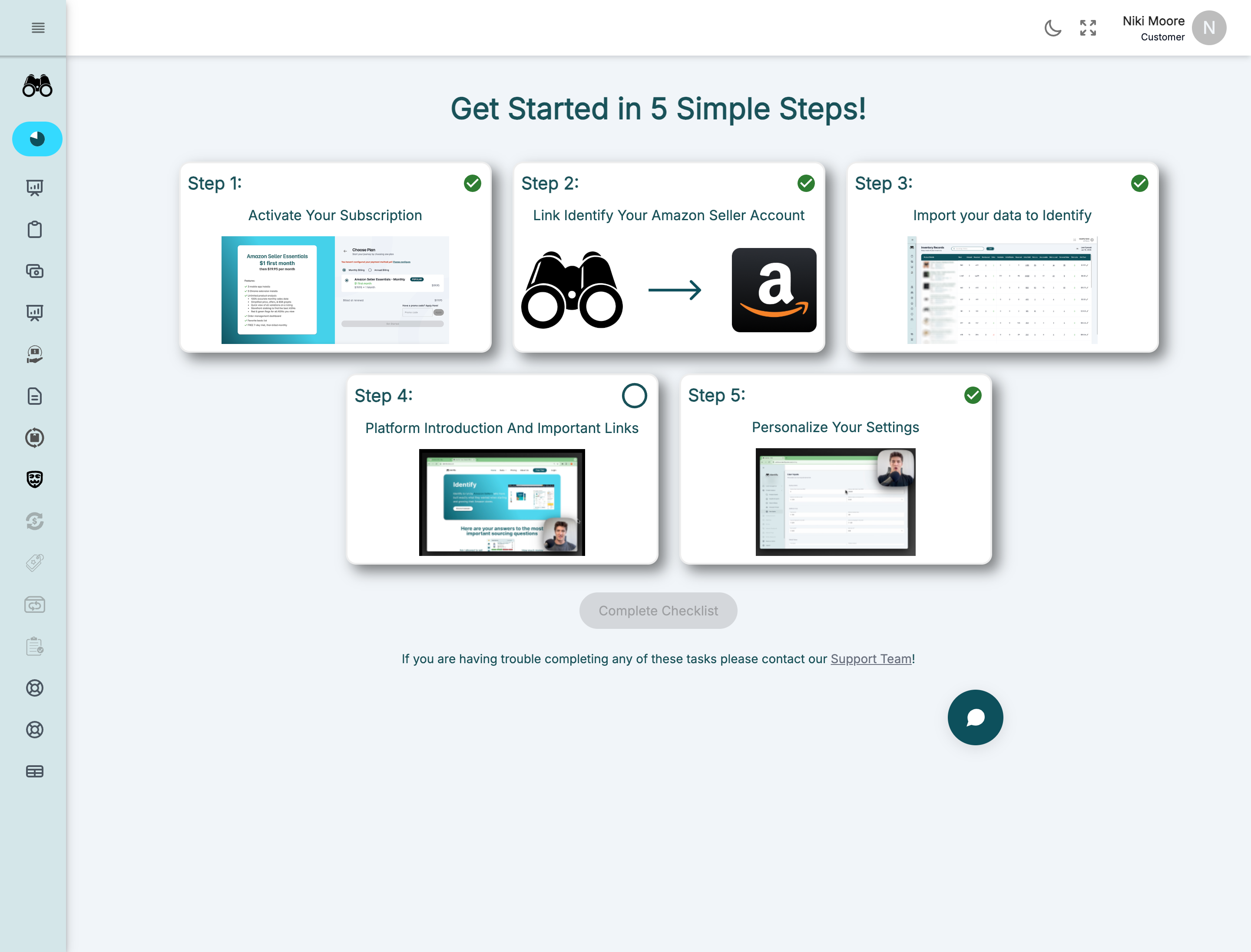 Identify — Amazon Business Optimization