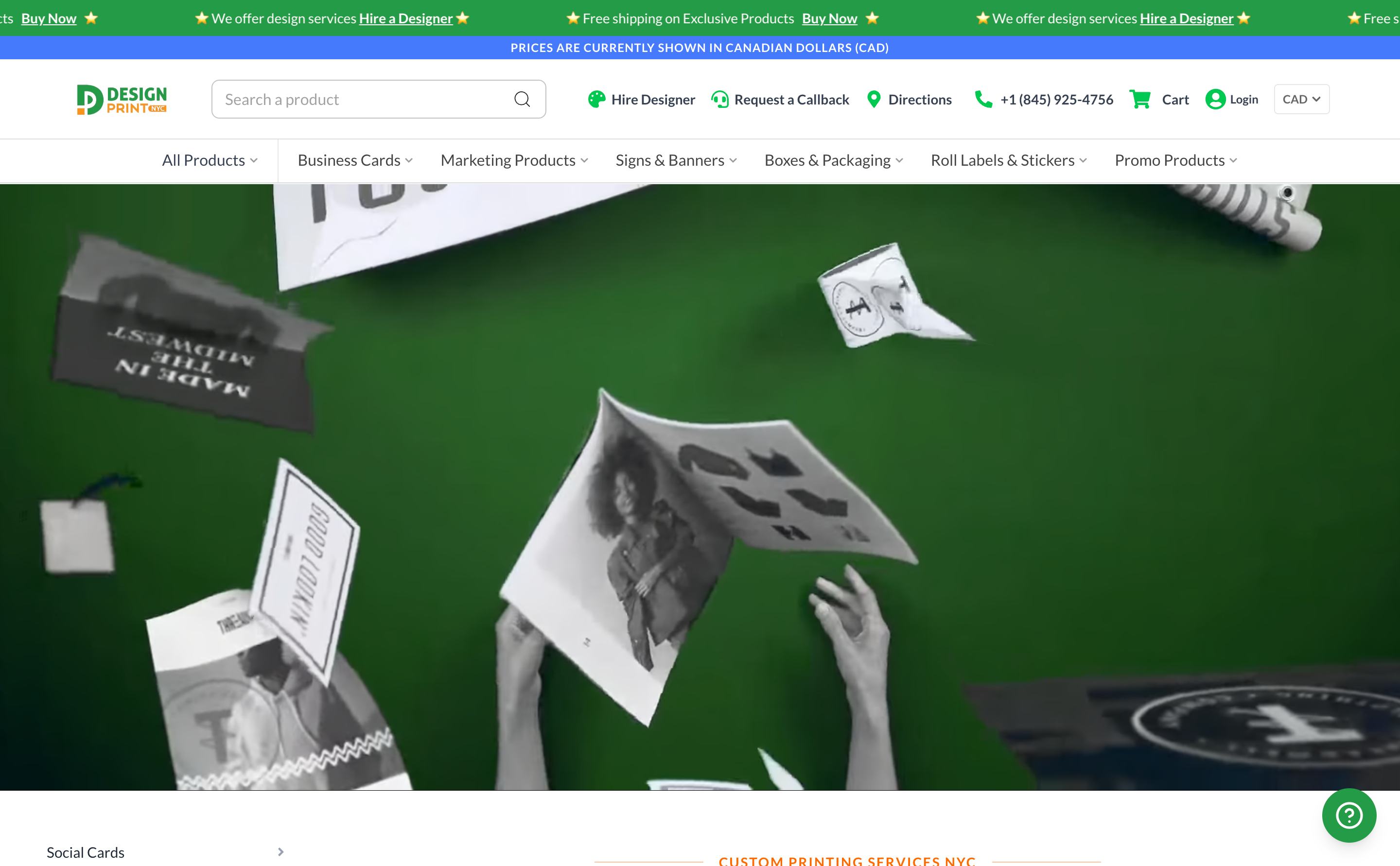 Web2Print Solution — E-Commerce Platform